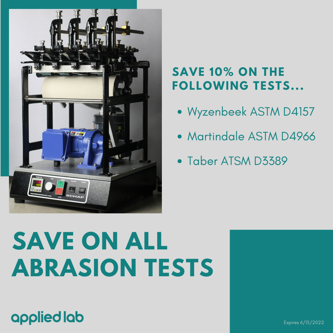 Understanding Abrasion Testing Applied Lab Applied Lab